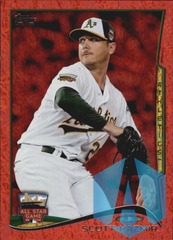2014 (ATHLETICS) Topps Update Red Hot #US99 Scott Kazmir